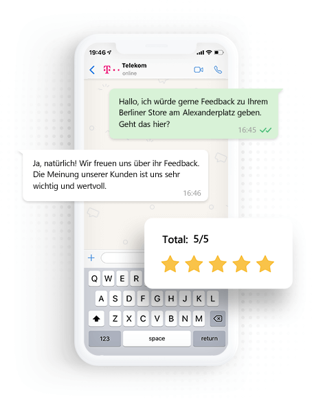 WhatsApp to API Feedback