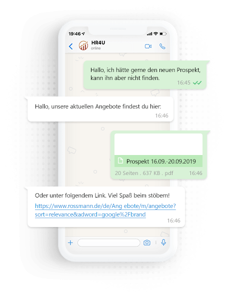 API WhatsApp Business e API di integrazione Vendita al dettaglio e pubblicità su Facebook